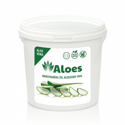 Aloe clear gel 99% cosmetic