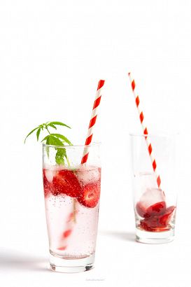 Raspberry - blackberry lemonade